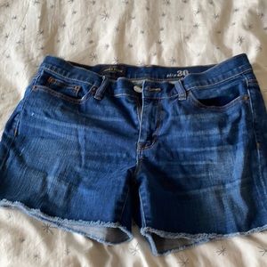 J. Crew Indigo Denim Shorts 30